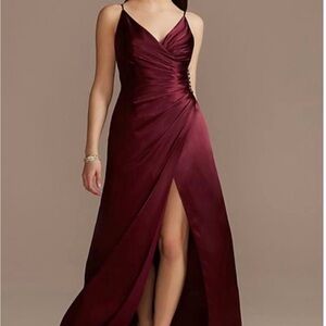 Signature Burgundy Maxi Dress